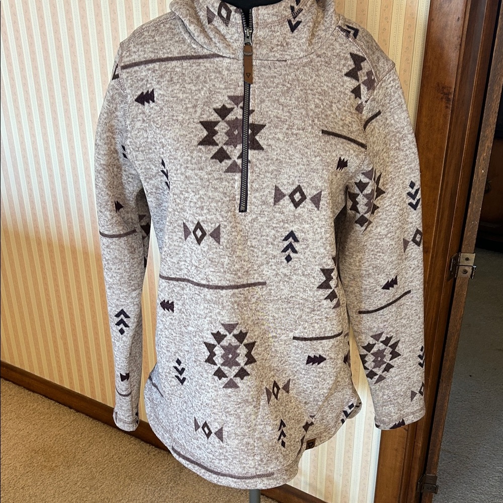 LIV Integrity Earth 1/4 zip hoodie